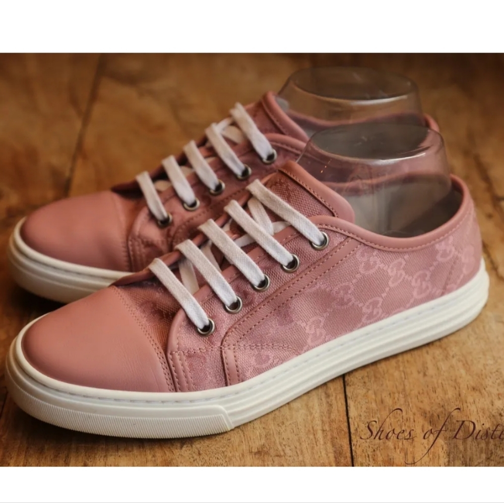 Gucci mauve sneakers Hawaii Collection